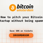 How to Pitch Your Bitcoin Startup Without Being Spammy at Bitcoin Amsterdam