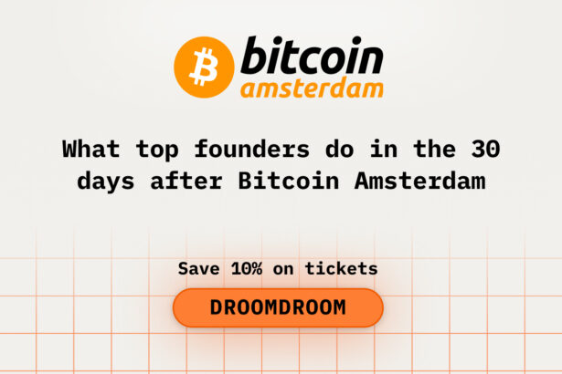 What Top Founders Do in the 30 Days After Bitcoin Amsterdam