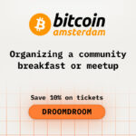 Organizing a Community Breakfast or Meetup While Attending Bitcoin Amsterdam