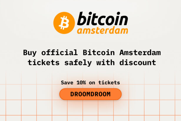 Buy official Bitcoin Amsterdam tickets safely with discount
