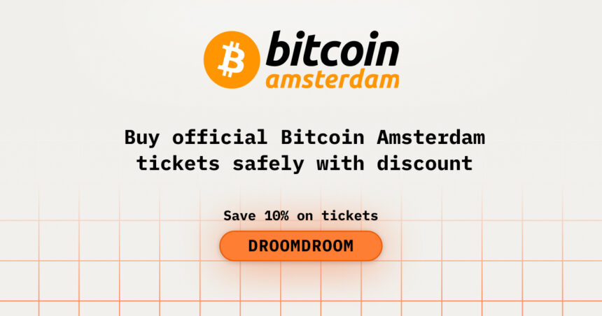 Buy official Bitcoin Amsterdam tickets safely with discount