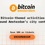 Bitcoin-themed activities around Amsterdam’s city center