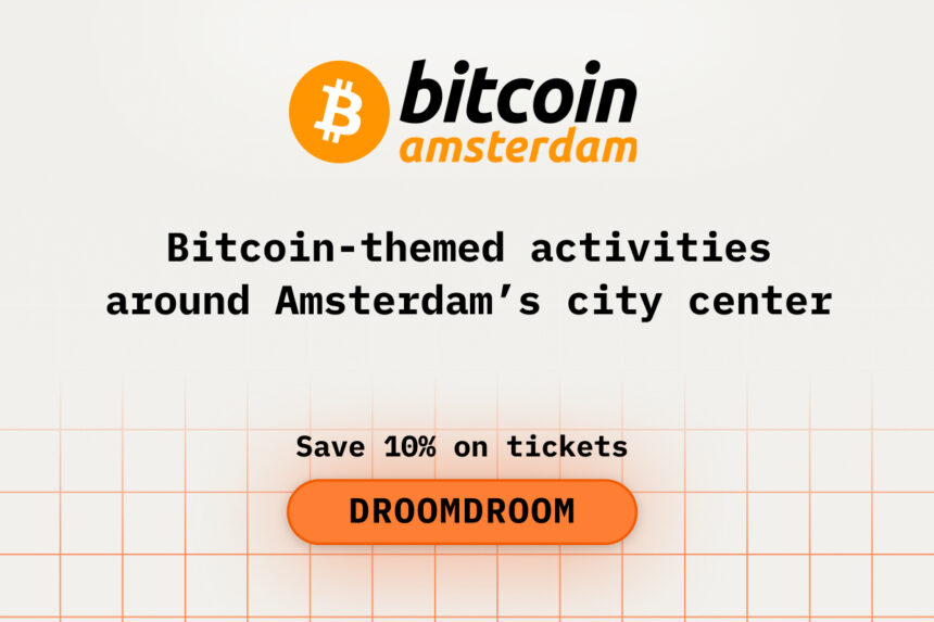 Bitcoin-themed activities around Amsterdam’s city center