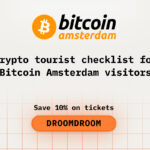 Crypto tourist checklist for Bitcoin Amsterdam visitors