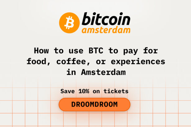 How to use BTC to pay for food, coffee, or experiences in Amsterdam