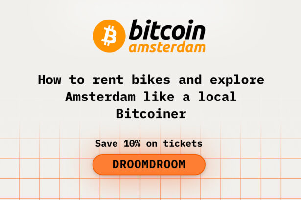 How to rent bikes and explore Amsterdam like a local Bitcoiner