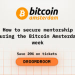 How to secure mentorship during the Bitcoin Amsterdam week